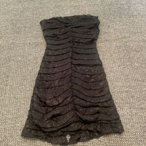 Skylar + Madison Black Strapless Dress